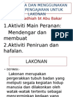 Bahan Untuk Lakonan-CIK YAH