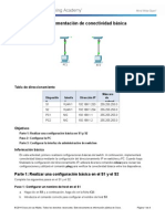 2.3.2.5 Packet Tracer - Implementing Basic Connectivity Instructions