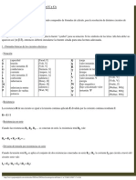 Fórmulas para La Resolución de Circuitos en CC y CA