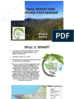 Waianae Watershed Partnership Powerpoint