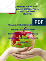 PROMOSI JUALAN BUAH