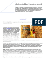 veinte Aplicaciones De Seguridad Para Dispositivos Android
