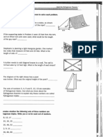 Pythagorean Word Problems PDF