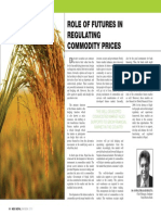 Role of Futures in Regulating Commodity Prices