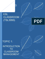 Topic 1_Concept of Classroom Management
