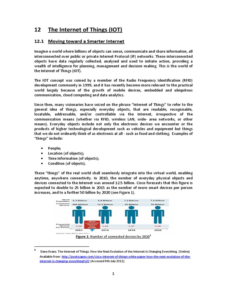 Internet of Things | PDF | Internet Of Things | I Pv6