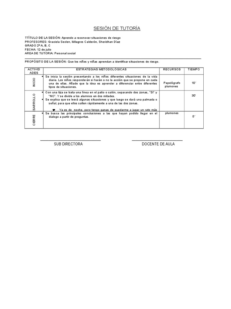 Tutoria | PDF | Crecimiento personal y profesional