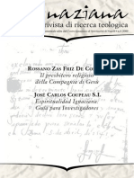 Ignaciana, Rivista Di Ricerca Teologica, 8-2009