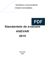 Standardele de Evaluare ANEVAR 2015 Final