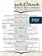 Ignaciana, Rivista Di Ricerca Teologica, 17-2014