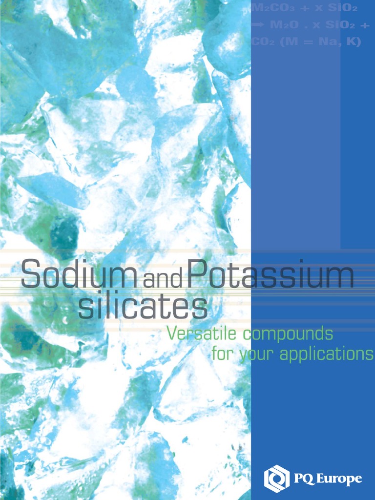 Sodium and Potassium Silicates Brochure ENG Oct 2004 PDF Silicon