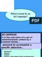 Ad Campaign Planning & Effectiveness 
