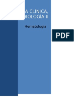 Historia Clínica Hematologia