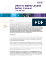 Building An Efficient, Tightly Coupled Embedded System