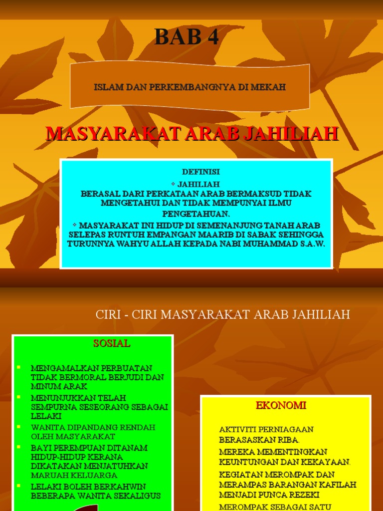 Arab Jahiliah Pdf Monoteisme Kehidupan Muhammad