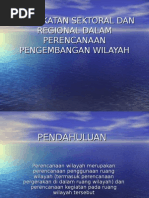 Download Pendekatan Sektoral Dan Regional Dalam Perencanaan Pengembangan by wahyusoil unhas SN27153256 doc pdf