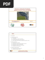 Impulsos de Terras e Muros de Suporte