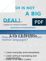 English Is Not A Big Deal!