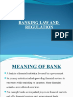 Banking Law and Regulation