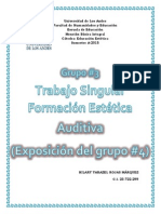 Trabajo Singular F. E. AUDITVA