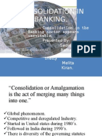 Consolidation in Banks