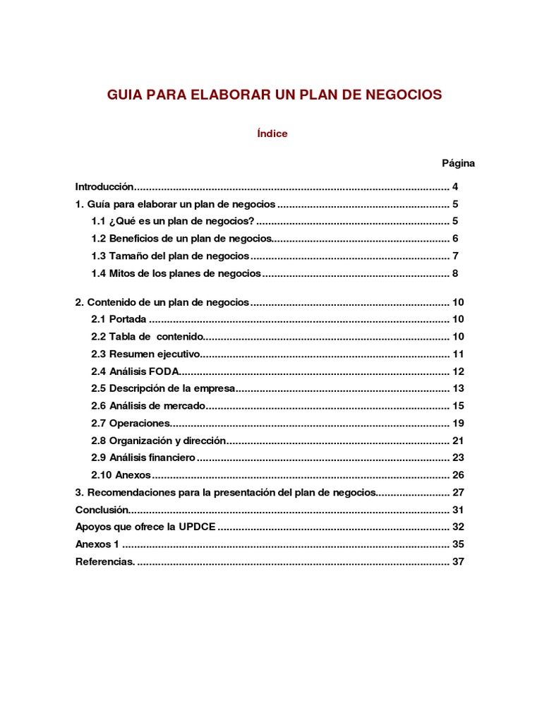 Cómo Elaborar un Plan de Negocios | PDF | Mercado (economía) | Marketing