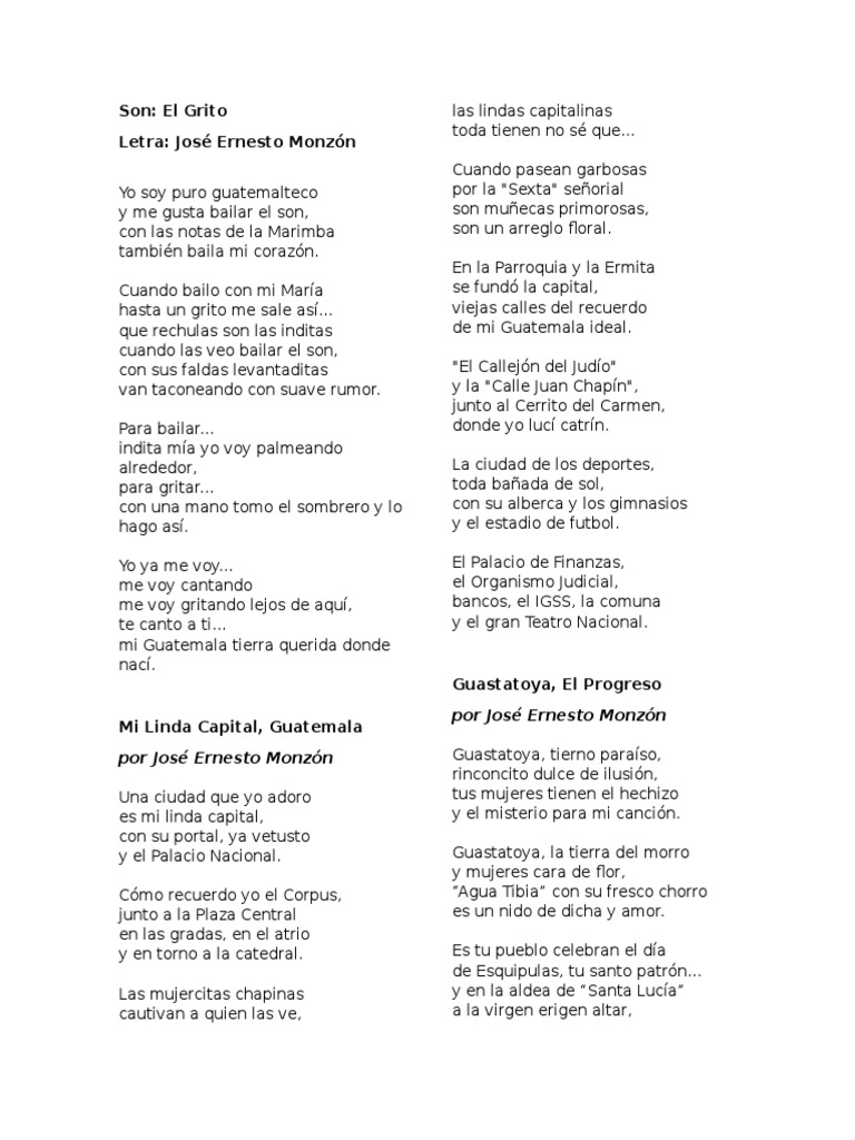 15 Canciones de Jose Ernesto Monzon Naturaleza