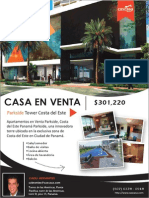 Parkside Tower - Costa Del Este - Panamá, Apartamentos en Venta en Panamá