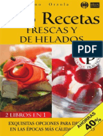 168 Recetas Frescas y de Helado