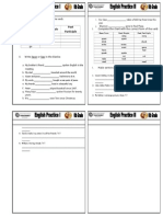 I. Write The Correct Form of The Verb:: Base Form Past Simple Past Participle