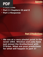 1984 - Part 2 Chapters 9-10