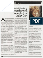 Lesley Gore Interview