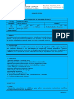 Plano de Ensino de Cálculo Numérico - 2014.1 (60 Horas)