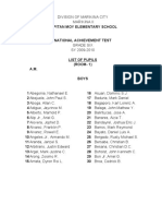 Division of Marikina City Marikina II Kapitan