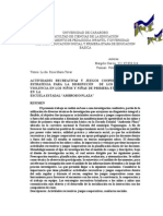 ACTIVIDADES RECREATIVAS Y JUEGOS COOPERATIVOS COMO ESTRATEGIA PARA LA DISMINUCÓN  DE LOS EPISODIOS DE VIOLENCIA EN LOS NIÑOS Y NIÑAS DE PRIMERA ETAPA DE  BÁSICA EN  LA ESCUELA ESTADAL “AMBROSIO PLAZA”