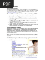Download Developmental Milestones by domskun18 SN27159353 doc pdf