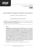 Efeitos Imediatos Do Alongamento Em Diferentes Posicionamentos