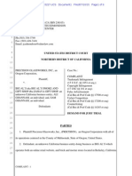 Precision Glassworks v. Big Al's - Rooster Pipe Complaint PDF