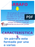 Diapositivas de Lengua Parrafo