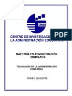 Tecnología Dfe La Administracion Educativa