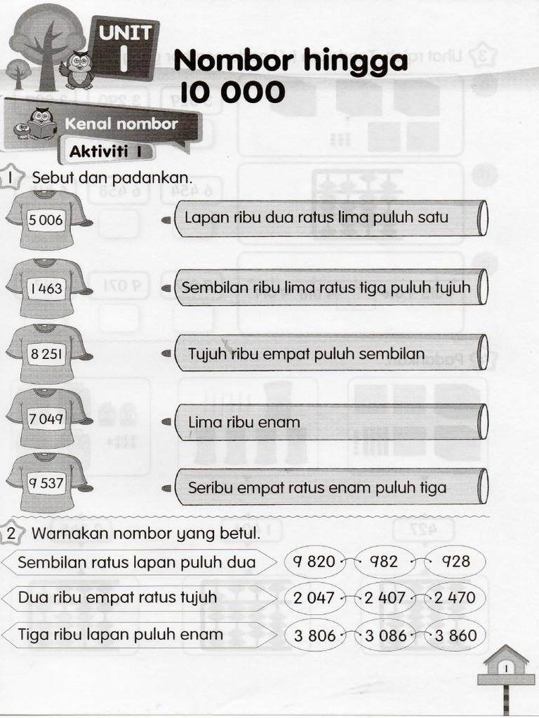 Buku Aktiviti Matematik Tahun 2 Dlp
