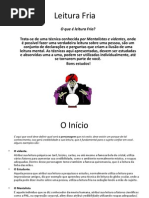 Curso Leitura Fria Modulo 1 Basico