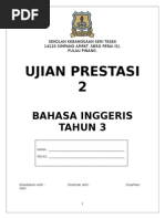 Ujian Prestasi 2 English Year 3