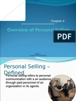 Overview of Personal Selling