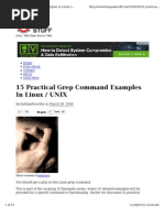 15 Practical Grep Examples in Linux Unix