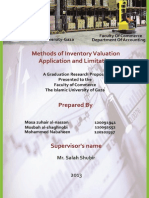 Methods of Inventory Valuation