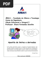 Apostila de limites e derivadas