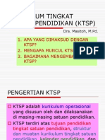 Kurikulum Tingkat Satuan Pendidikan (KTSP) SMP-Dra. Masitoh, M.pd.