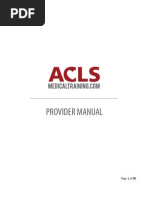 ACLS Provider Manual