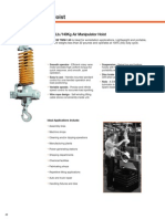 300 Lb./140Kg Air Manipulator Hoist